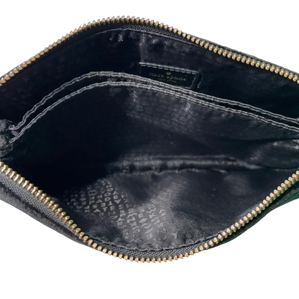 Kate Spade New York 249634 Womens Dawn Place Velvet Madelyne Hand Bag Black. - Picture 13 of 15